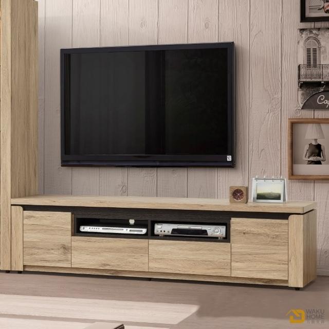 【WAKUHOME 瓦酷家具】BETIS白橡木6尺電視櫃 A026-06-127
