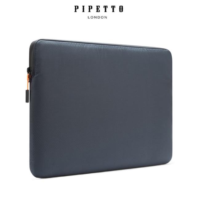 【Pipetto】Ultra Lite MacBook 13/14吋鑽石紋防撕裂布內膽包-海軍藍(電腦包)
