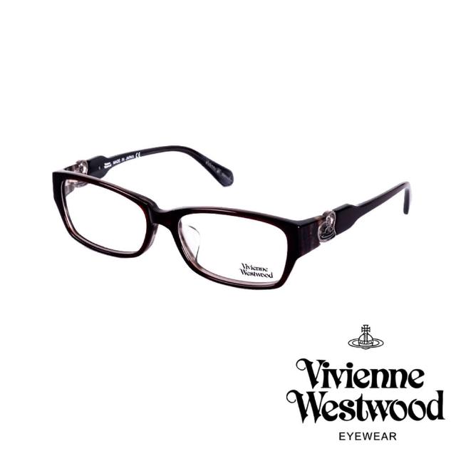 【Vivienne Westwood】立體浮雕心型土星款光學眼鏡(黑 VW276_03)