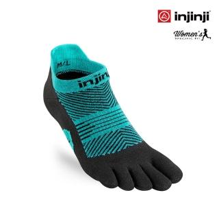 【Injinji】RUN女性輕量吸排五趾隱形襪(寶石綠)WAA0945(輕量款 五趾襪 隱形襪)