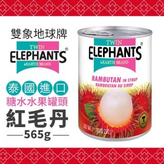 【雙象地球牌】糖水紅毛丹(565g)