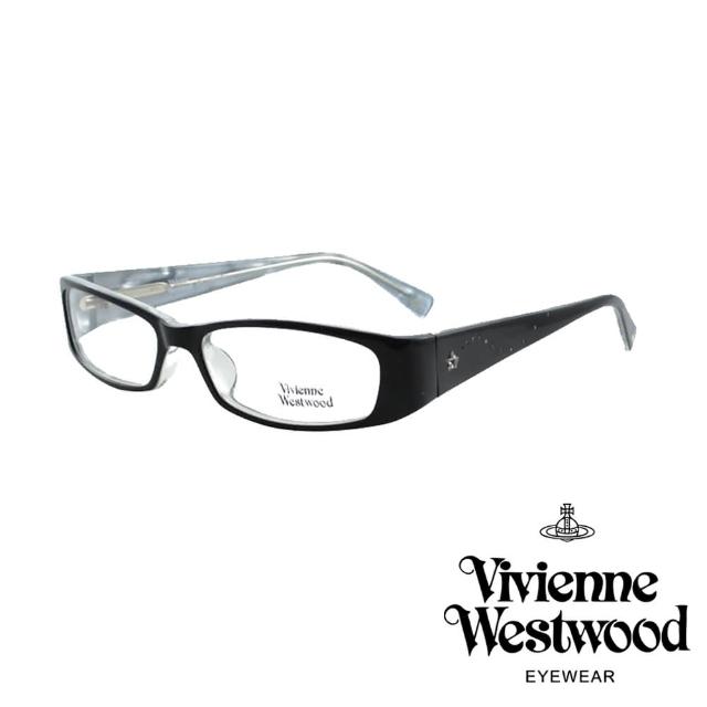 【Vivienne Westwood】閃亮星型晶鑽光學鏡框(黑 VW124_04)