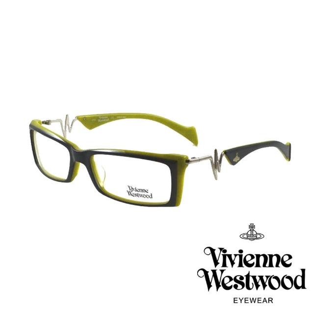 【Vivienne Westwood】經典英倫龐克風光學鏡框(綠 VW154_03)