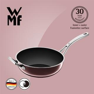 【德國WMF】Fusiontec德國製炒鍋 28cm(金屬玫瑰 赭紅色)