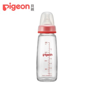 【Pigeon貝親 官方直營】一般口徑玻璃奶瓶200ml