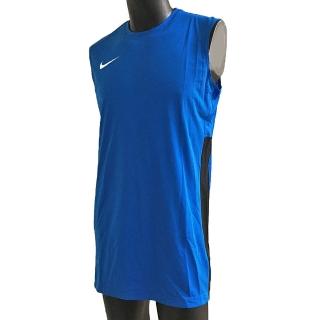 【NIKE 耐吉】Nike AS M League REV Tank 男 籃球 背心 透氣 單面 長版 藍黑(839436-406)