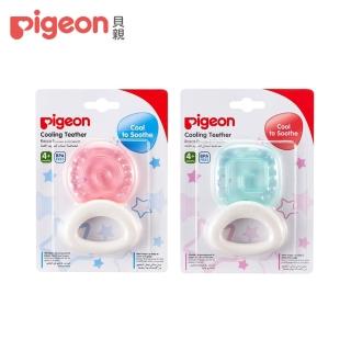 【Pigeon 貝親】冰涼塑膠固齒器(2款)