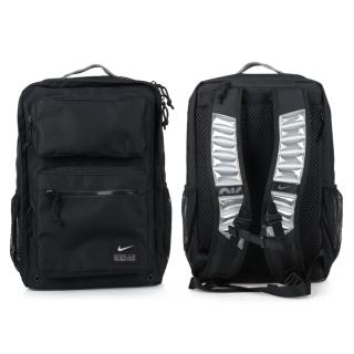 【NIKE 耐吉】大型氣墊背帶後背包-雙肩包 旅行包 肩背包 筆電包 AIR MAX 黑(CK2668-010)