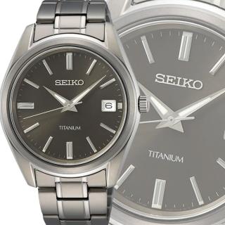 【SEIKO 精工】CS系列 經典簡約鈦金屬腕錶 SK034(6N52-00B0D/SUR375P1)