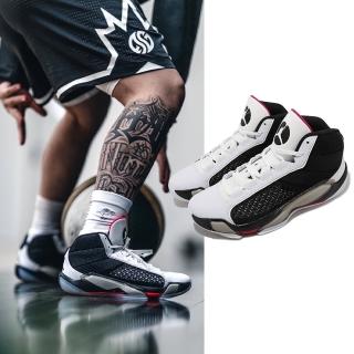【NIKE 耐吉】籃球鞋 Air Jordan XXXVIII 38代 PF 男鞋 白 黑 紅 支撐 運動鞋 喬丹 AJ38(DZ3355-106)