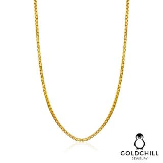 【GOLDCHILL JEWELRY】黃金項鍊 威尼斯 5G工藝(0.74錢±0.02)