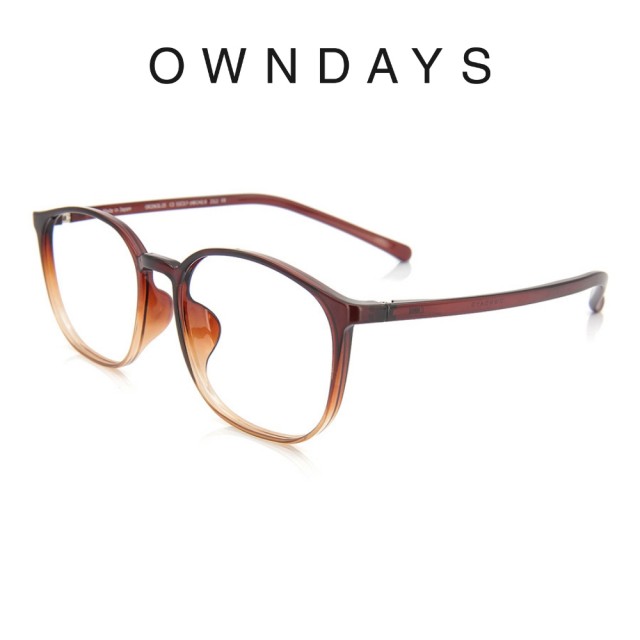 【OWNDAYS】OWNDAYS＋日本製概念系列 簡約基本款光學眼鏡(OR2063L-2S C3)