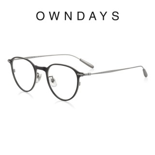 【OWNDAYS】John Dillinger系列 波士頓款鈦金屬框光學眼鏡(JD1038G-3S C3)