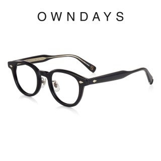 【OWNDAYS】John Dillinger系列 威靈頓款框光學眼鏡(JD2050B-3S C1)