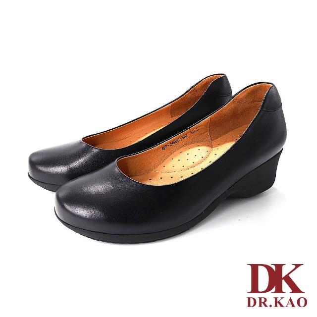 【DK 高博士】低調簡約空氣娃娃鞋 87-5689-90 黑色