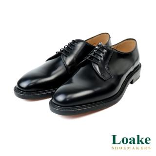 【Loake】經典素面紳士德比鞋 黑色(LK771-BL)