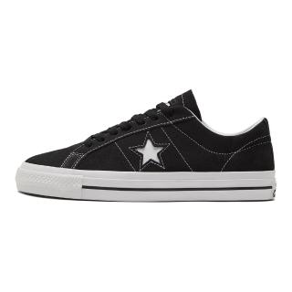 【CONVERSE】CONVERSE ONE STAR PRO OX 低筒 休閒鞋 男女鞋 黑色(171327C)