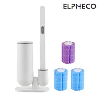 【ELPHECO】拋棄式馬桶刷 ELPH053+拋棄式刷頭2包- 共18片刷頭