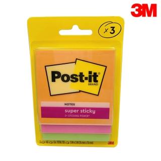 【3M】Post-it 狠黏便條紙 7.6x7.6cm 3321