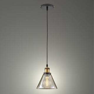 【Honey Comb】工業風煙灰色電鍍玻璃吊燈(F5040)
