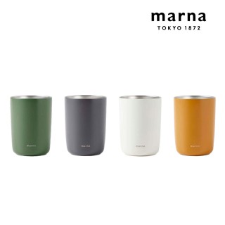 【MARNA】易開罐保溫杯/隨行杯/咖啡杯/露營杯-350ml(顏色任選)