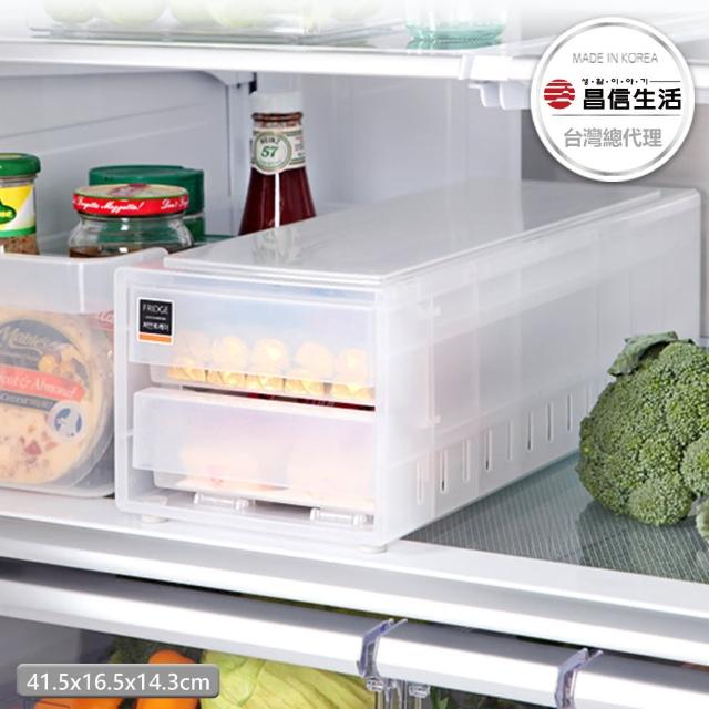 【韓國昌信生活】INTRAY冰箱雙層抽屜收納盒