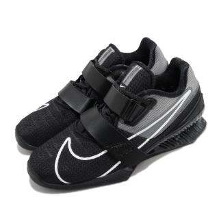 【NIKE 耐吉】訓練鞋 Romaleos 4 運動 男鞋 支撐 穩定 重量訓練 健身房 球鞋 黑 白(CD3463-010)
