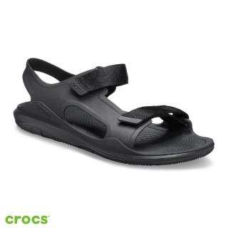 【Crocs】男鞋 激浪探險男士涼鞋(206526-060)