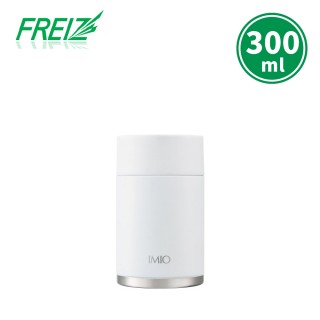 【FREIZ】日本品牌不鏽鋼真空保溫燜燒罐300ml(白色)