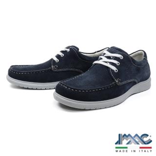 【IMAC】義大利刷毛經典休閒鞋 藍色(501062-BLU)