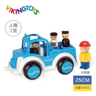 【瑞典 Viking toys】Jumbo 波麗士吉普車-28cm 81269(交通玩具)