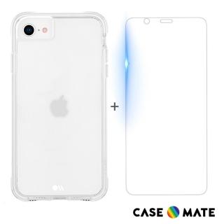 【CASE-MATE】美國 Case-Mate iPhone SE 第三代 第二代 Tough 強悍防摔手機保護殼 - 透明 贈原廠強化玻璃貼