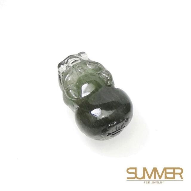 【SUMMER 寶石】綠髮晶貔貅項鍊(A230)