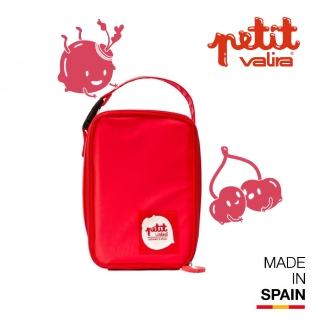 【西班牙設計品牌VALIRA薇拉】PETIT玩童系列手提保溫袋覆盆子紅(戶外野餐/上班上學用餐/兒童用品)