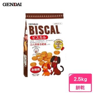 【GENDAI 現代】BISCAL 必吃客除臭餅 2.5kg（500gX5袋）