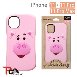 【iJacket】iPhone 11/11 Pro/11 Pro Max 玩具總動員 軍規防撞 矽膠套(火腿豬)