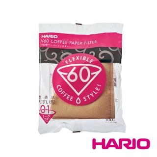 【HARIO】V60無漂白01濾紙100張(VCF-01-100M)