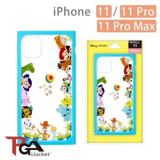【iJacket】iPhone 11/11 Pro/11 Pro Max 迪士尼 透明 9H玻璃殼(玩具總動員)