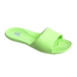 【母子鱷魚】-官方直營-輕量化曲線氣墊拖鞋-淺綠(超值特惠 售完不補)