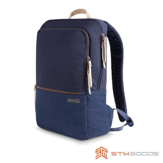 【STM】澳洲 STM Grace Pack 15吋 優雅時尚筆電後背包 - 深夜藍
