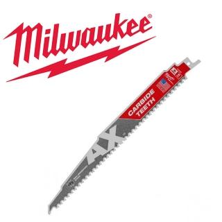 【Milwaukee 美沃奇】碳化鎢鋸齒 9”軍刀鋸片／木工專用／1入(48-00-5226)