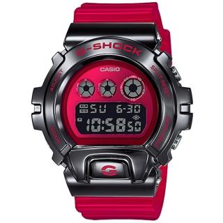 【CASIO 卡西歐】G-SHOCK 街頭嘻哈時尚電子手錶 畢業 禮物(GM-6900B-4)