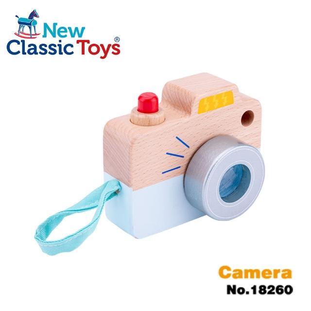 【New Classic Toys】木製經典單眼小相機(18260)