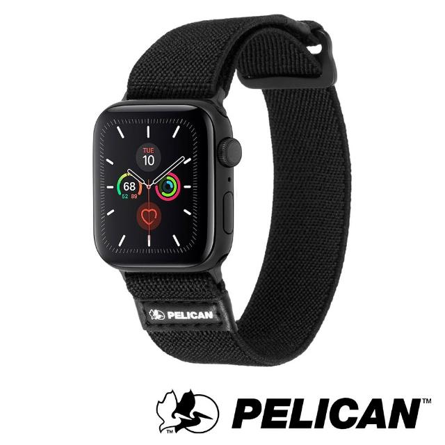 【PELICAN】派力肯 Apple Watch 38-40mm 1-7代/SE Protector(保護者NATO錶帶- 黑色)