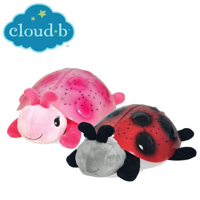 【CloudB 官方直營】安睡瓢蟲星光音樂夜燈(2色)