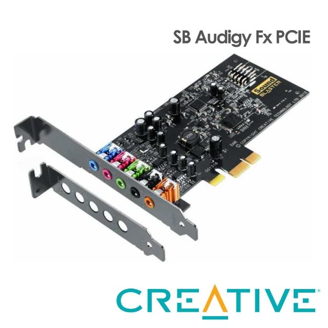 【Creative】Sound Blaster Audigy Fx 音效卡(PCIe)