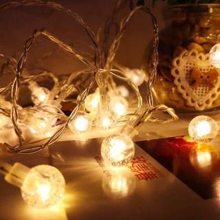 【Saikoyen】浪漫LED防水造型球燈串3米20燈(圓球燈 裝飾燈 串燈)