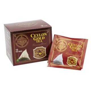 【MlesnA 曼斯納】Ceylon Gold 紅茶(三角立體茶包 15入/盒)