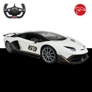 【Lamborghini 藍寶堅尼】瑪琍歐玩具 1:14 藍寶堅尼Aventador SVJ 彩繪遙控車/96010(原廠授權)