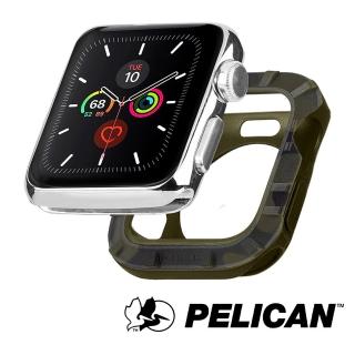 【PELICAN】派力肯 Apple Watch 38-40mm 1-6代/SE Protector(保護者保護殼- 迷彩綠色)